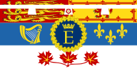 Royal Standard of Prince Edward, Earl of Wessex (in Canada) .svg
