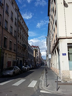 A Rue Montesquieu (Lyon) cikk szemléltető képe