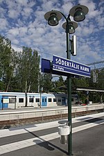 Södertälje Hamns Station: Bakgrund, Trafik, Arkitektur