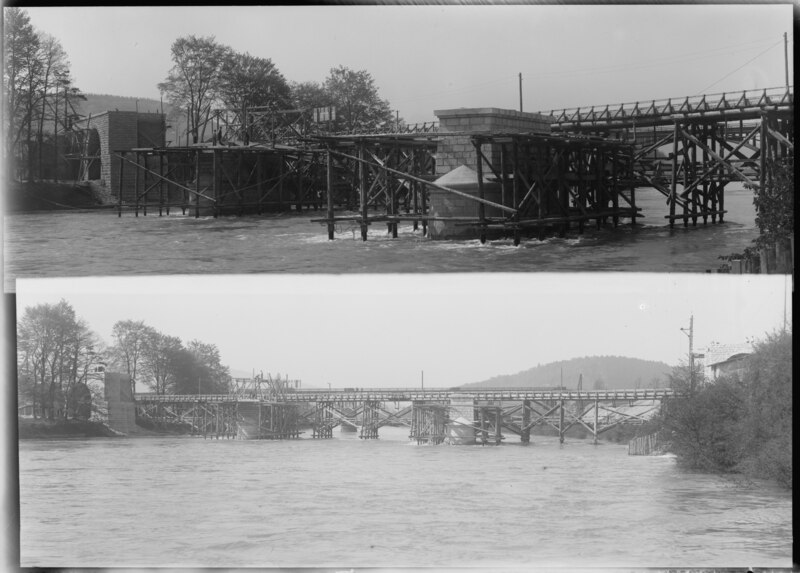 File:SBB Historic - 103 19 - Bei Olten, Bau der Aarebrücke für die Hauenstein-Basislinie.tif