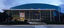 The event was held at the Verizon Wireless Arena in Manchester, New Hampshire. SNHU Arena.jpg