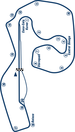 <span class="mw-page-title-main">1998 German motorcycle Grand Prix</span> Motorcycle races between 1990 and 1999