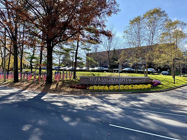 St. Francis Hospital, located in Flower Hill, was the third largest employer in North Hempstead in 2021.