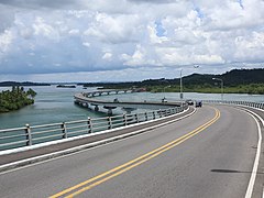 San Juanico Bridge Samar curve