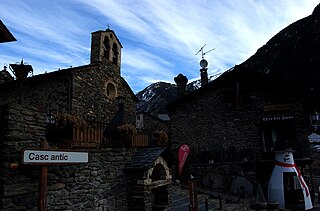 Llorts Place in Ordino, Andorra