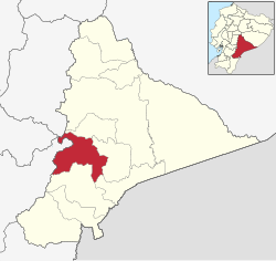 Santiago de Méndez Canton in Morona Santiago Province