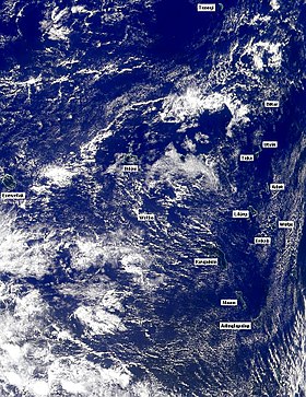 kartta: Marshallinsaarten maantiede