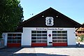 Feuerwehrhaus in Arget, Ortsteil von Sauerlach, Landkreis München, Regierungsbezirk Oberbayern, Bayern.
