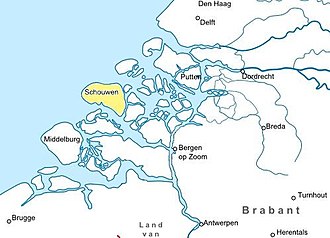 Location of Schouwen around 1350 Schouwen.jpg