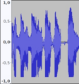 Audacity: bad curves recorder (clip) (cattive curve di registrazione)