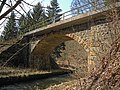 Eisenbahnbrücke über die Sebnitz in Ulbersdorf (Einzeldenkmal zu ID-Nr. 09302086)