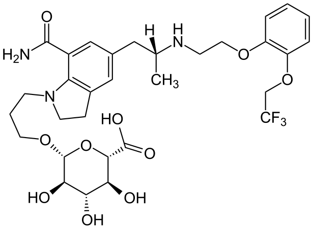 File:Silodosin glucuronide.svg