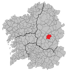 Sarria - Carte