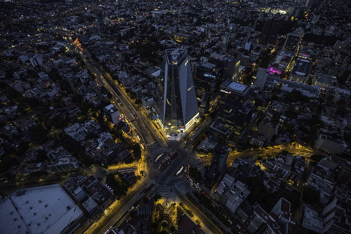 Мехико с высоты