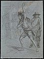 Solomon Eagle striding through plague ridden London with burning coals on his head.jpg