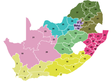 Lista Orașelor Din Africa De Sud