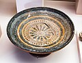 South Ionian Wild Goat Style SiA IIa - stemmed dish - rosette and dot row in concentric bands - Rhodos AM 13813