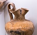 South Ionian Wild Goat Style SiA Ic - Swallow Painter - oinochoe - grazing goats and goose - Roma MNEVG - 03