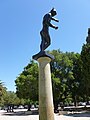 Spirit of Eternal Repose, a sculpture by Auguste Rodin. Located at the B. Gerald Cantor Rodin Sculpture Garden at Stanford University. Back side shown.