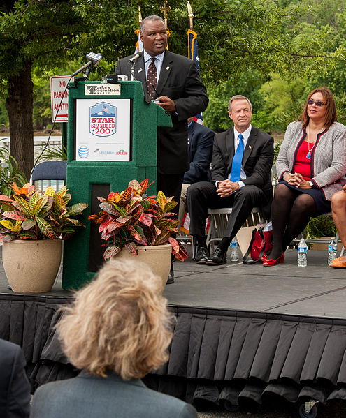 File:Star Spangled Banner National Historic Trail in Bladensburg Ribbon Cutting (14196534717).jpg