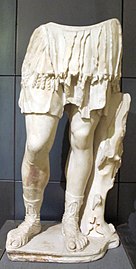 Statue d'un soldat romain (Ier siècle av. J.-C.-Ier siècle apr. J.-C.