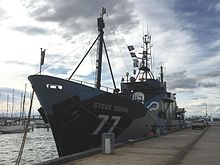 Sea Shepherd's MY Steve Irwin finds temporary retirement home on Newcastle  Harbour - ABC News