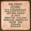 Stumbling block for Benno Zoltobrodsky (Schwerin) .jpg