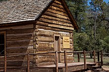 The Strawberry Schoolhouse, built in 1885 and added to the National Register of Historic Places in 2005. Strawberry School2.jpg