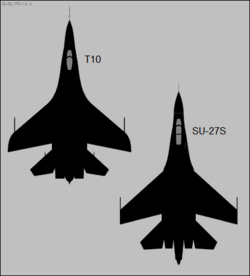 250px-Sukhoi_T-10_and_Su-27S_top-view_si