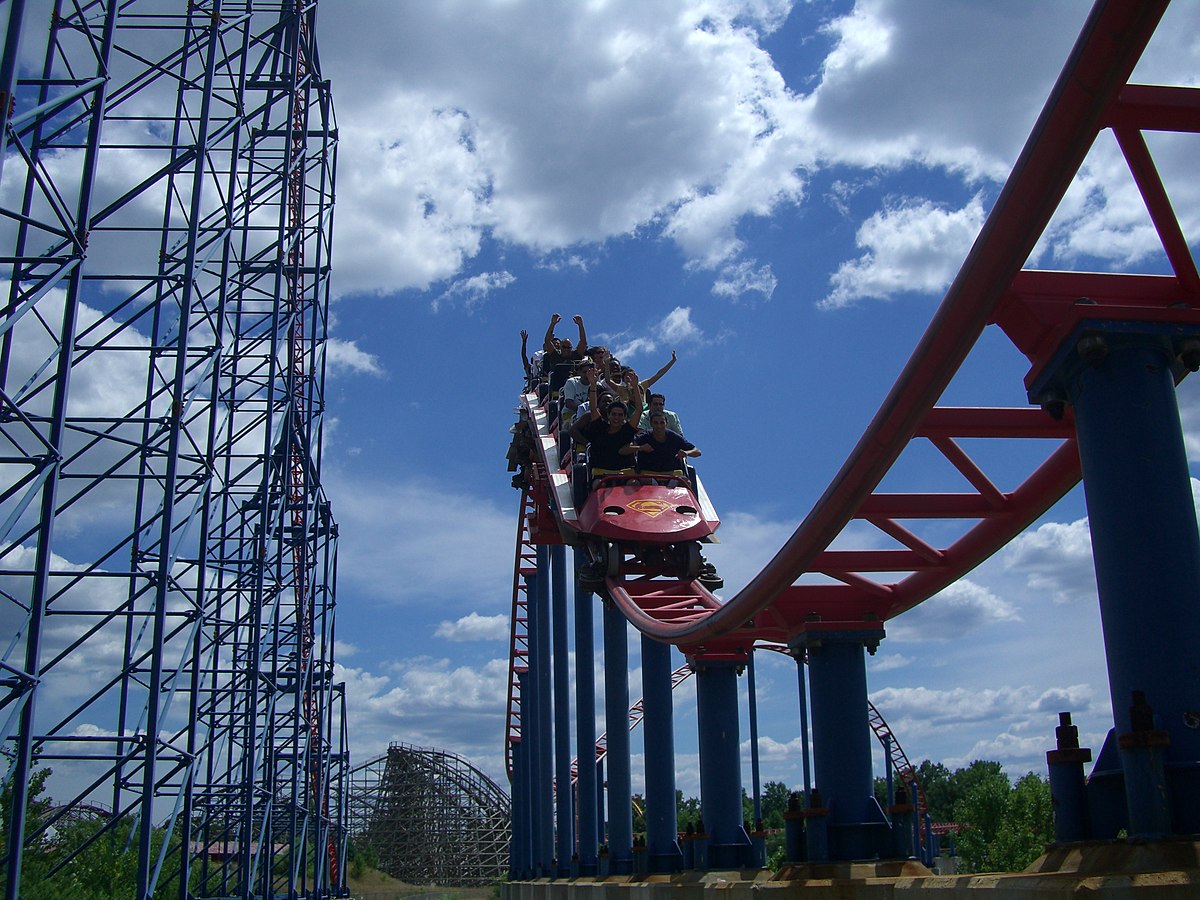 Steel roller coaster - Wikipedia
