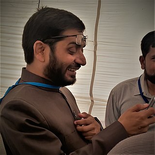 <span class="mw-page-title-main">Syed Sadatullah Husaini</span> Indian religious leader (born 1973)