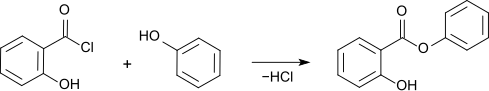 Manufacture of phenyl salicylate