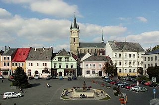 Tachov Town in Plzeň, Czech Republic