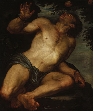 <span class="mw-page-title-main">Tantalus</span> Greek mythological figure and son of Zeus