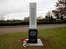 Tempsford Memorial Tempsford SOE memorial to the female agents and RAF Special Squadrons (geograph 3769098).jpg