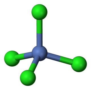 <span class="mw-page-title-main">Tetrachloronickelate</span> Class of chemical compounds