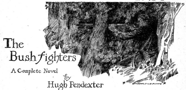 The Bushfighters title illus--Adventure 1920-10-18.png