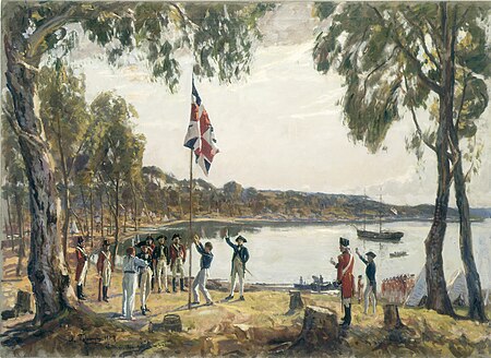 Fail:The Founding of Australia. By Capt. Arthur Phillip R.N. Sydney Cove, Jan. 26th 1788.jpg