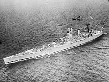 HMS Nelson was the first treaty battleship The Royal Navy in the Interwar Period Q70606.jpg
