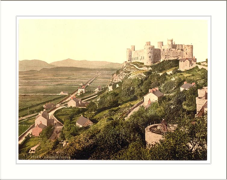 File:The castle Harlech Castle Wales.jpg