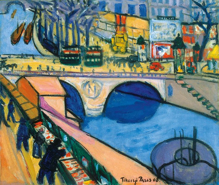 File:Tihanyi Lajos - A Pont Saint-Michel Párizsban (1908).jpg