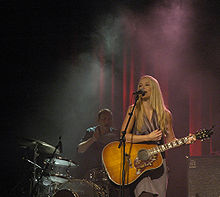 Tina Dico in concert in Det Musiske Hus in Frederikshavn in February 2008 Tina Dico.jpg