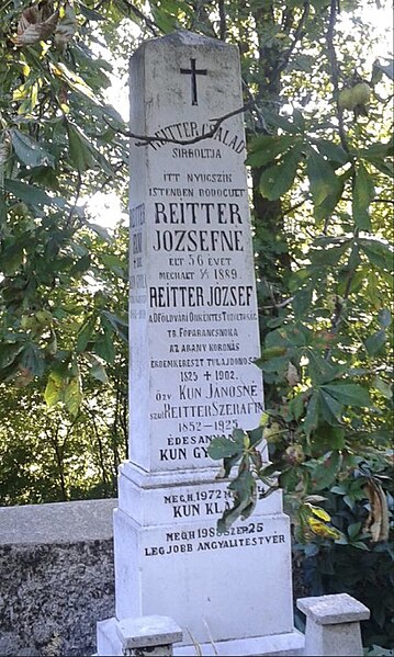 File:Tomb of József Reitter.jpg