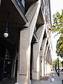 Vue extérieure des arcades du Corso Francia