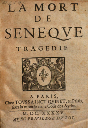 Titulní strana původního vydání (1645)
