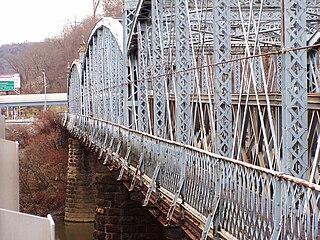 Bridgeport Bridge (Ohio River) Bridge in Wheeling Island, West Virginia