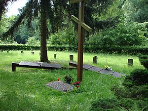 Mahnmal auf dem Waldfriedhof