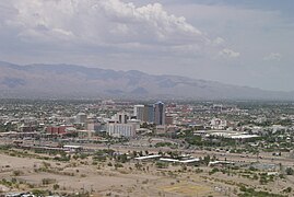 Tucson as seen from Sentinel Peak