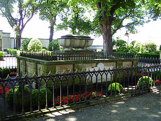Tumba de Sir John Moore en el Jardín de San Carlos
