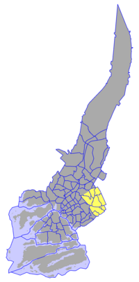 Округ Вариссуо-Лаусте на карте